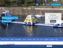 Tablet Screenshot of liverpoolwatersports.org.uk